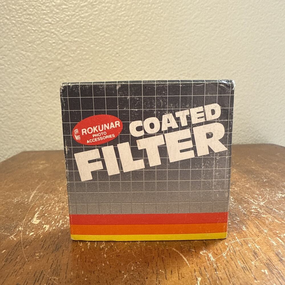 44mm UV Rokunar Coated‎ Filter VHS Camcorder Videotape Photo Accessory